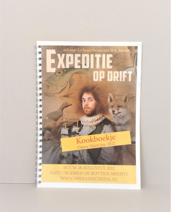 expeditie op drift –  kookboekje opera nijetrijne
