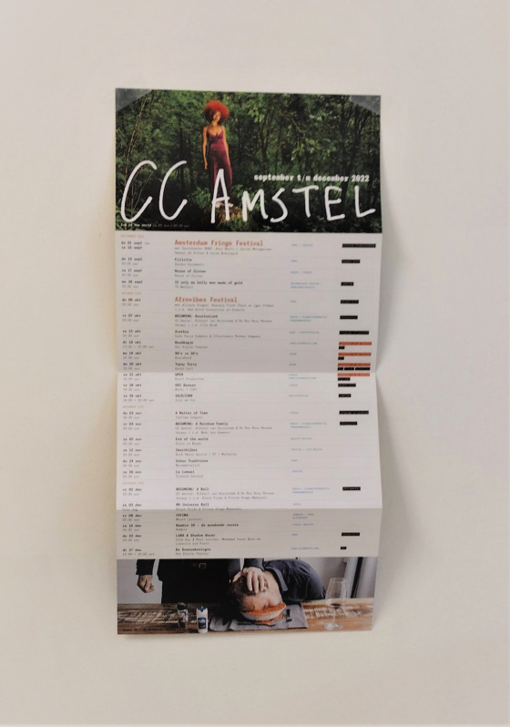 CC Amstel –  programma folder