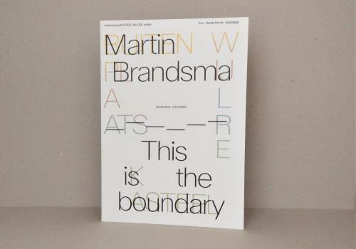 Martin Brandsma – Dit is de grens – buitenplaats Kasteel Wijlre