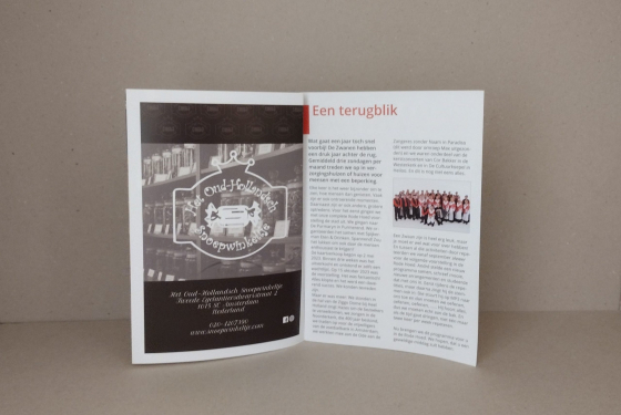 Het Zwanenkoor  – programmaboekje De Rode Hoed 2024  redactie: Elly Hählen