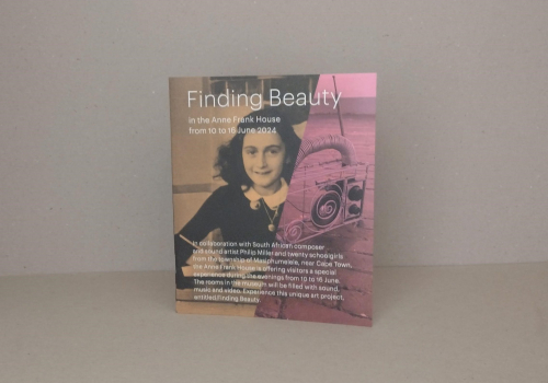 Finding Beauty -in the Anne Frank House from 10 to 16 June 2024