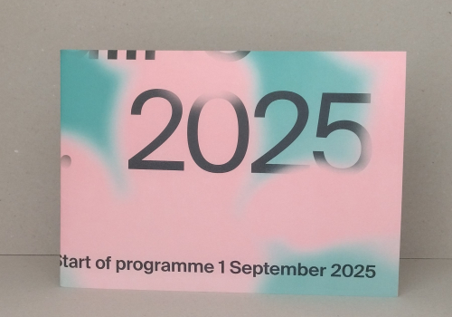 de ateliers – start of programme 1 september 2025