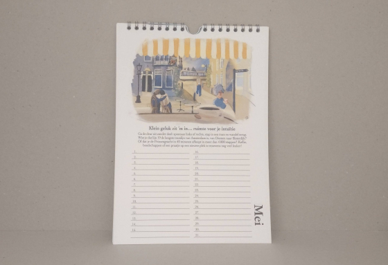 Verjaardagskalender – Ommetje met Tom