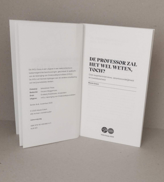De professor zal het wel weten, toch? – Maxie Eckert