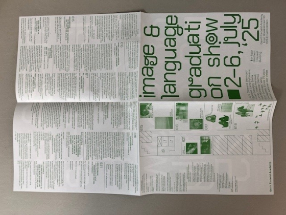 Image language graduati on show 2-6 , juli  ‘25      Gerrit Rietveld academie
