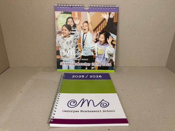 schoolkalender en agenda