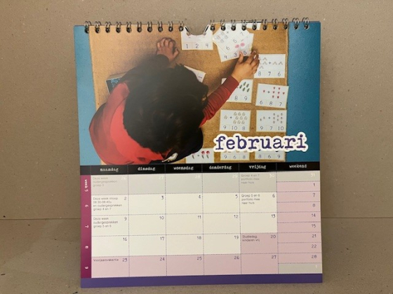 schoolkalender en agenda