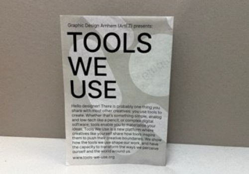 tools we use