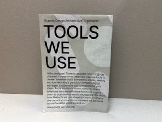 tools we use